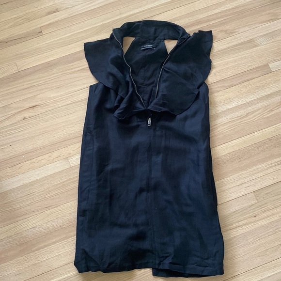 Club Monaco Sleeveless Ruffle Dress - Size 6 - Picture 4 of 9